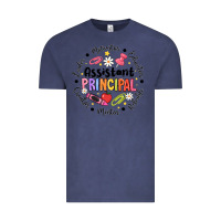 Vintage Denim Principal Assistant Vintage Tee - CowhideDigitalArt