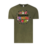 Vintage Olive Principal Assistant Vintage Tee - CowhideDigitalArt