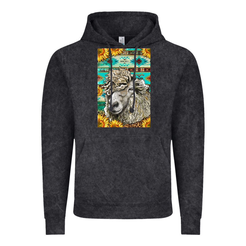 Western Lincoln Sheep Vintage Hoodie by LillyAllenDesigns | Teevron