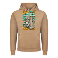 Vintage Coffee Western Lincoln Sheep Vintage Hoodie - LillyAllenDesigns