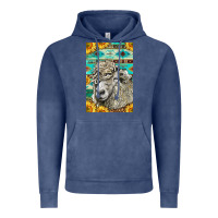 Vintage Denim Western Lincoln Sheep Vintage Hoodie - LillyAllenDesigns