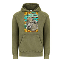 Vintage Olive Western Lincoln Sheep Vintage Hoodie - LillyAllenDesigns