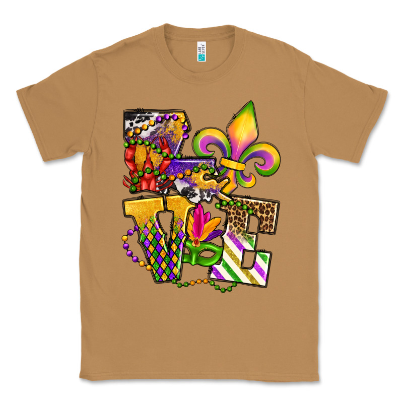 Louisiana Map Love Classic Tee by OliviaCreatesArt | Teevron
