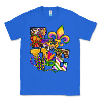 True Royal louisiana map love Classic Tee - OliviaCreatesArt