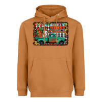 Meerkat merry christmas farm truck Heavyweight Hoodie - Jasminsmagicworld