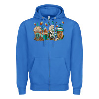 True Royal indian headdress coffee cups Zipper Hoodie - Jasminsmagicworld