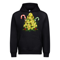 Black softball christmas tree Urban Hoodie - RanaPortraitStore