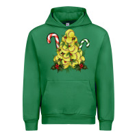 Emerald softball christmas tree Urban Hoodie - RanaPortraitStore
