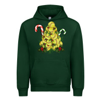 Foreset Green softball christmas tree Urban Hoodie - RanaPortraitStore