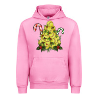 Fuchsia Pink softball christmas tree Urban Hoodie - RanaPortraitStore