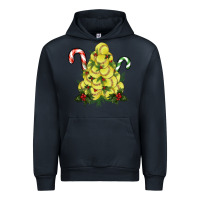 Navy softball christmas tree Urban Hoodie - RanaPortraitStore
