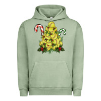 Pigment Oil Green softball christmas tree Urban Hoodie - RanaPortraitStore