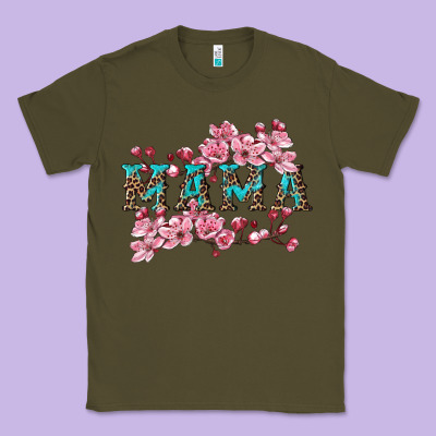 Mama With Cherry Blossoms Classic Tee Designed By Artiststas