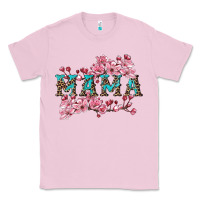 Bubblegum Pink mama with cherry blossoms Classic Tee - Artiststas