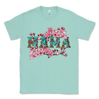 Seafoam mama with cherry blossoms Classic Tee - Artiststas
