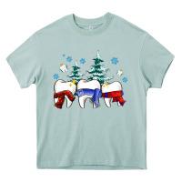 Arona dental christmas tree teeth and winter ado Heavy Core Tee - OliviaCreatesArt