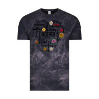Cloud Black Mother Vintage Tee - CowhideDigitalArt