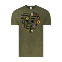 Vintage Olive Mother Vintage Tee - CowhideDigitalArt