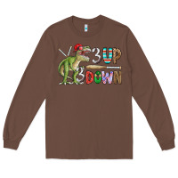 Chestnut 3 up 3 down rex Long Sleeve Tee - CowhideDigitalArt