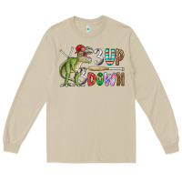 Mushroom 3 up 3 down rex Long Sleeve Tee - CowhideDigitalArt