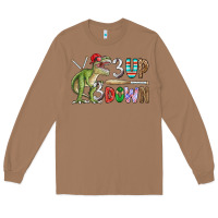 Toasted Coconut 3 up 3 down rex Long Sleeve Tee - CowhideDigitalArt