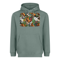 Sage western rodeo background Heavyweight Hoodie - Jasminsmagicworld