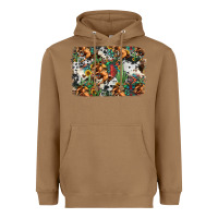 Toasted Coconut western rodeo background Heavyweight Hoodie - Jasminsmagicworld