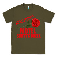 Army Green rosebud  motel schtts creex Classic Tee - Bettercallsaul