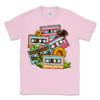Bubblegum Pink 90s country caassette tapes Classic Tee - OliviaCreatesArt