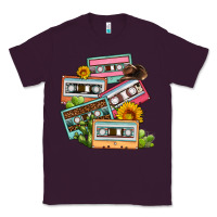 Plum 90s country caassette tapes Classic Tee - OliviaCreatesArt