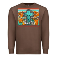 Chestnut fall thankfull cross Premium Sweatshirt - Jasminsmagicworld