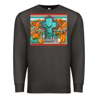 Smoke fall thankfull cross Premium Sweatshirt - Jasminsmagicworld