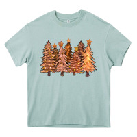 Arona melanin christmas trees with lights Heavy Core Tee - FaDigitalArtStudio