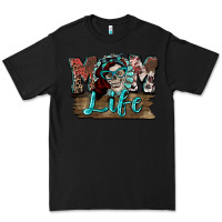 Black Mom life skull Mother's Day Premium Tee - FaDigitalArtStudio