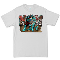 Mom Life Skull Mother's Day Premium Tee | Teevron