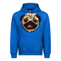 Cobalt pug Urban Hoodie - Jasminsmagicworld