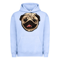 Pigment Grape Ice pug Urban Hoodie - Jasminsmagicworld