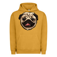Pigment Peanut Butter pug Urban Hoodie - Jasminsmagicworld
