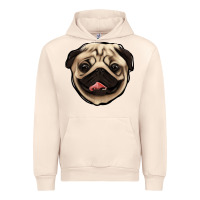 Sandshell pug Urban Hoodie - Jasminsmagicworld