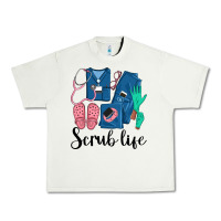 Pistachio Scrub Life Nurse Urban Heavy Tee - LillyAllenDesigns