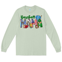 Matcha baseball mama Long Sleeve Tee - CowhideDigitalArt