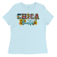 Baby Blue chica bonita Ladies Tee - BundleAndBundleShop