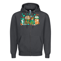 Smoke dental life coffee cups Zipper Hoodie - Jasminsmagicworld
