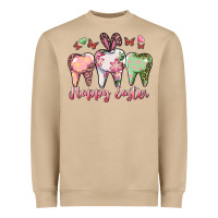Mushroom happy easter dental Heavyweight Sweatshirt - RanaPortraitStore