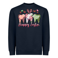 Navy happy easter dental Heavyweight Sweatshirt - RanaPortraitStore