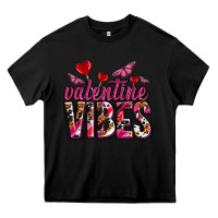 Black valentine vibes olivia Heavy Core Tee - OliviaCreatesArt