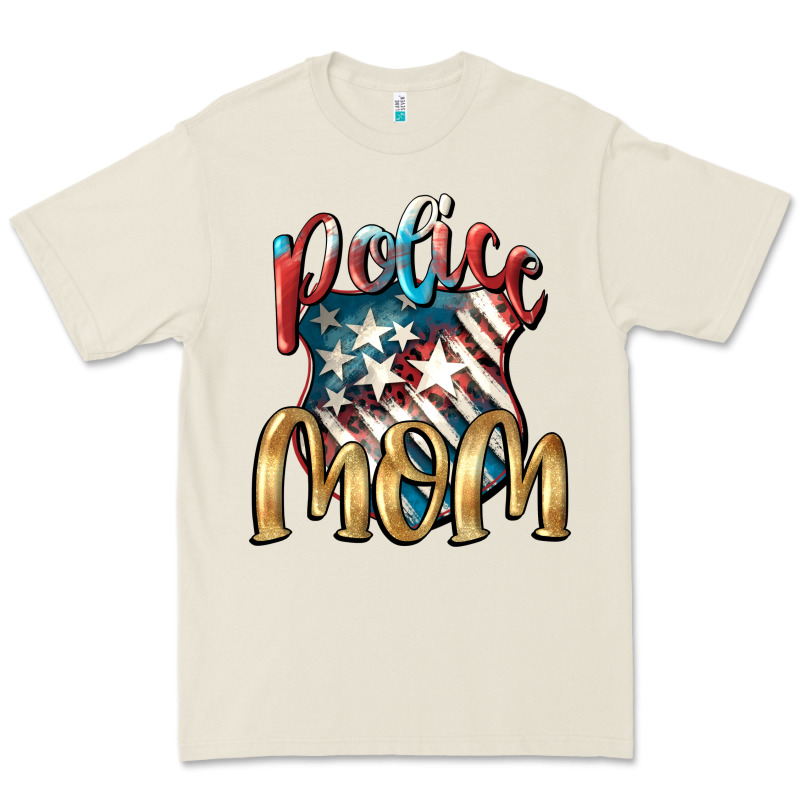Police Mom Mother's Day Premium Tee by FaDigitalArtStudio | Teevron