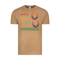Vintage Camel Just a Girl Who Loves Horses Vintage Tee - Bettercallsaul