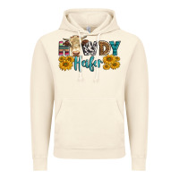 Vintage Artic Western Howdy Heifer With Simmental Cow Vintage Hoodie - LillyAllenDesigns