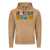 Vintage Camel Western Howdy Heifer With Simmental Cow Vintage Hoodie - LillyAllenDesigns